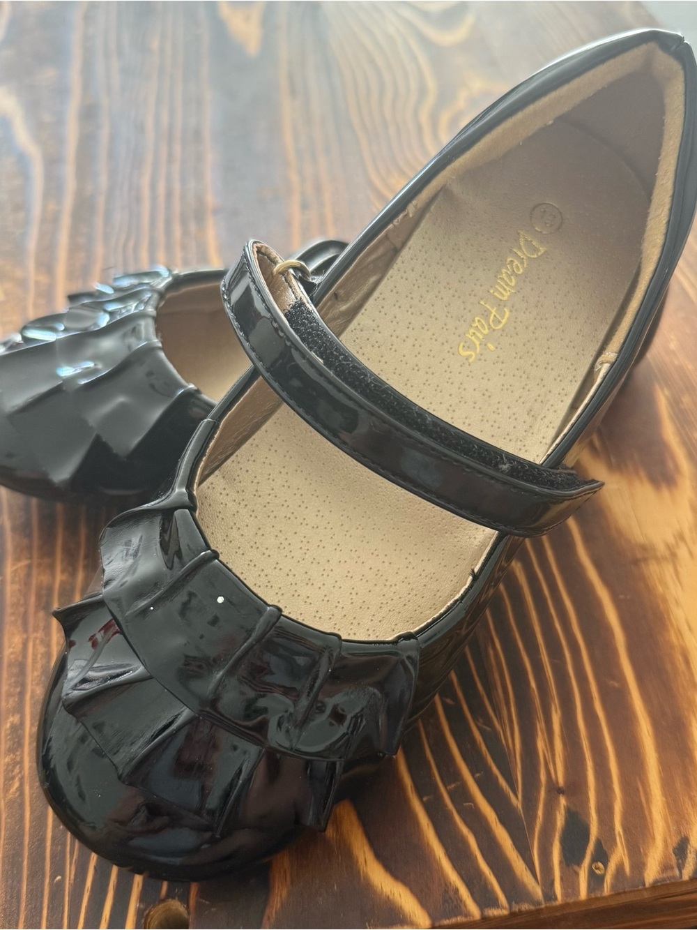 Dream Pairs Black Patent Girls' Mary Jane Dress Shoes